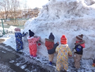 おりおん(1歳児)のお散歩