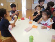 ミニ屋台（アイスクリーム）が出店