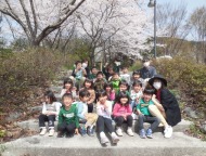 ぺがさす（4歳児）がお花見