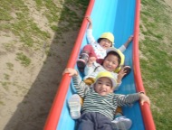 3歳児あぽろの子ども達がお花見に行ってきました