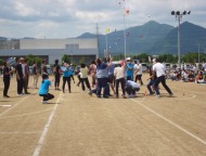 全クラス参加の運動会が行われました